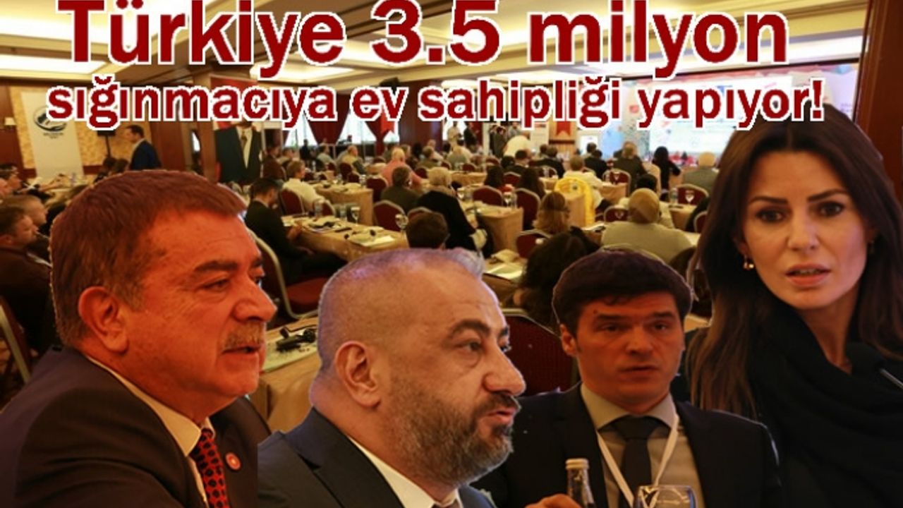 Türkiye 3.5 milyon sığınmacıya ev sahipliği yapıyor