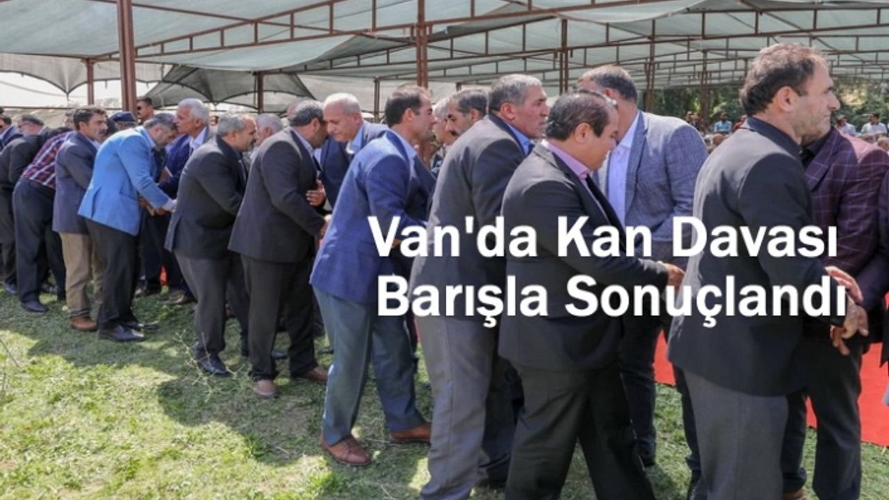6 Yıldır Süren Kan Davası Barışla Sonuçlandı