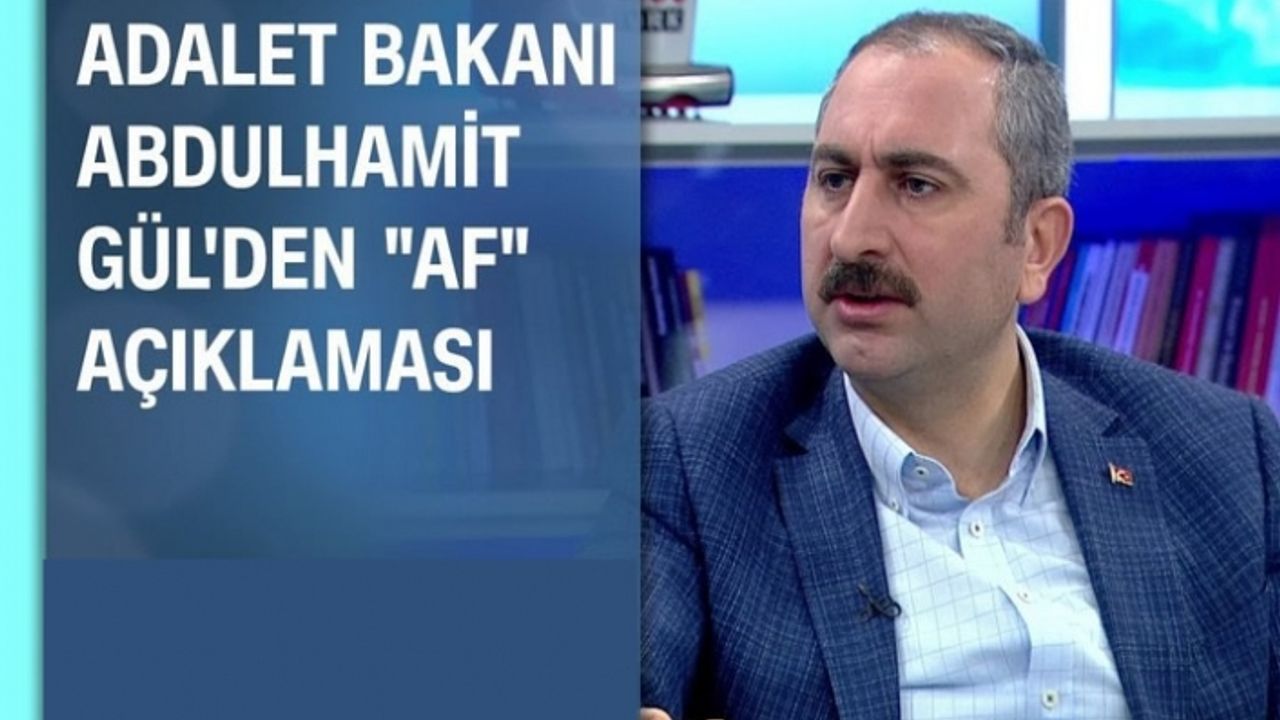 Af Yasası Çıkacak Mı? Bakan Gül Açıkladı...
