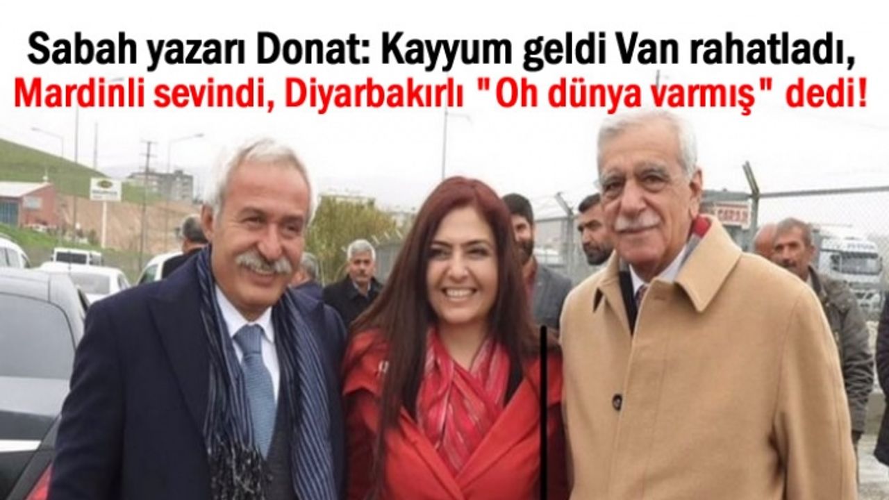 Donat "Görevden almalar sürpriz olmadı"