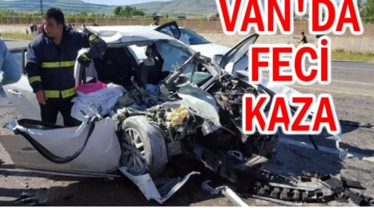 Van'da Feci Kaza 2'si Ağır 6 Yaralı