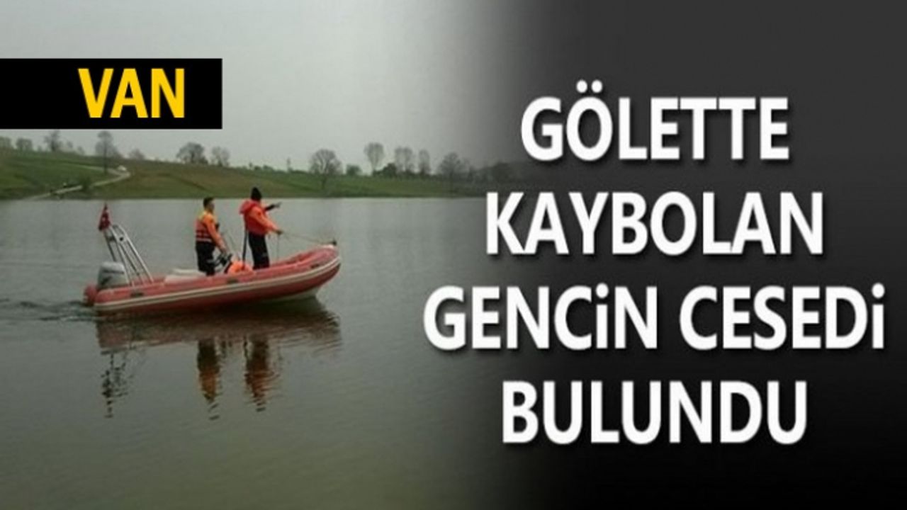 Van'da gölete giren çocuk boğuldu