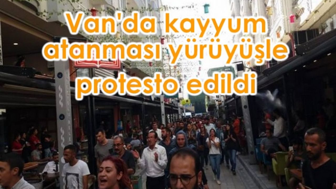 Van'da Kayyum Protestoları 4. gününde