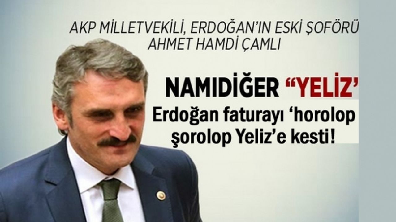 Erdoğan faturayı ‘horolop şorolop’a kesti!