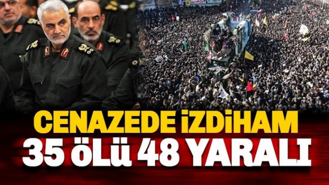 Cenazede İzdiham Ölü ve Yaralılar Var...