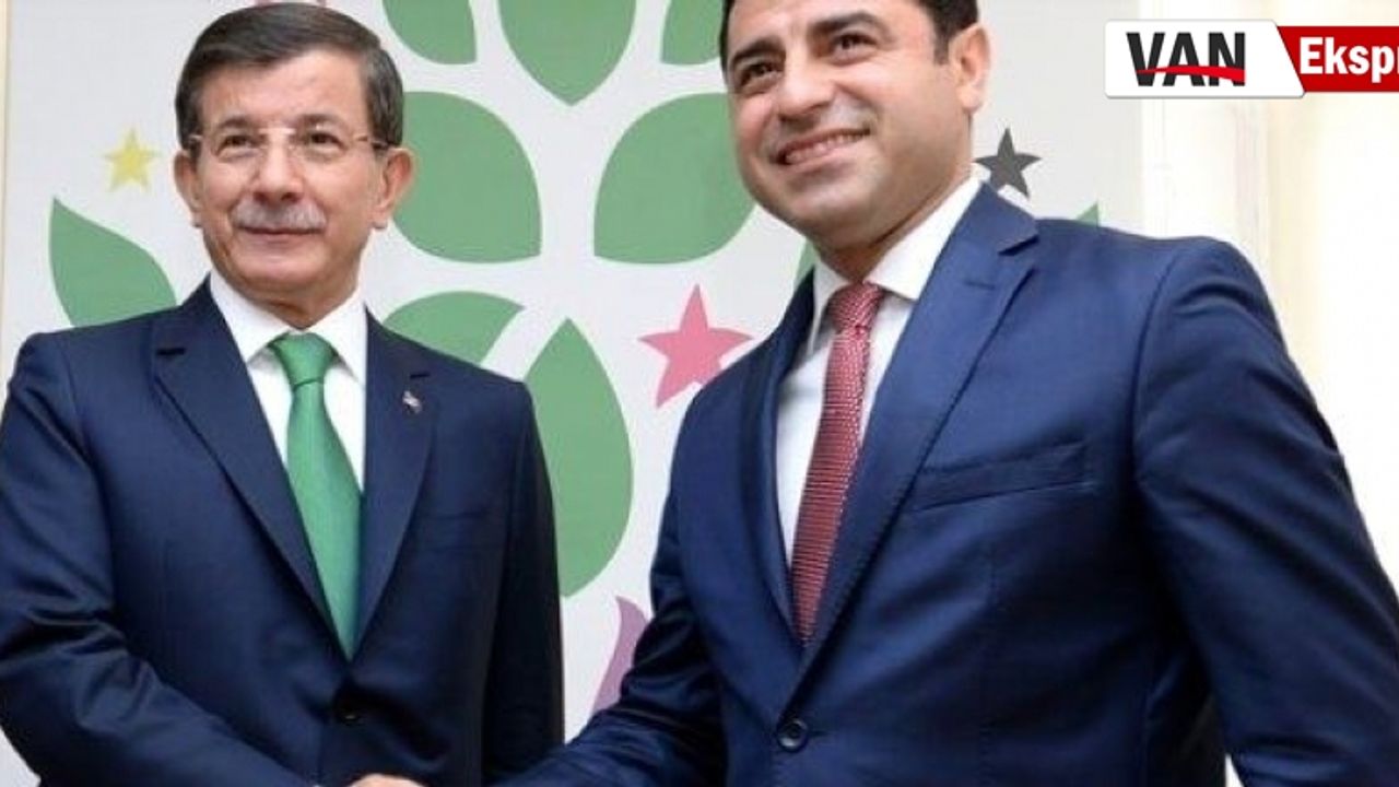 Davutoğlu, Demirtaş'la yaptığı görüşmesini 5 yıl sonra açıkladı