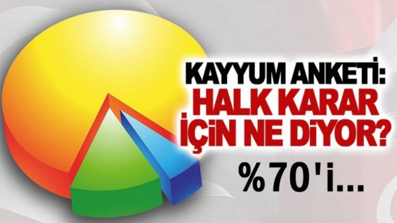 Van ve 10 ilde anket sonucu Yüzde 70...