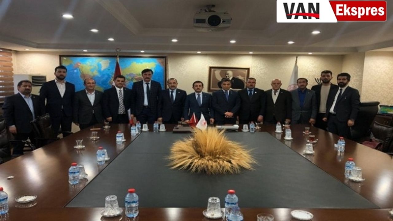 Van ziraat odası başkanları sıkıntılarını anlattı