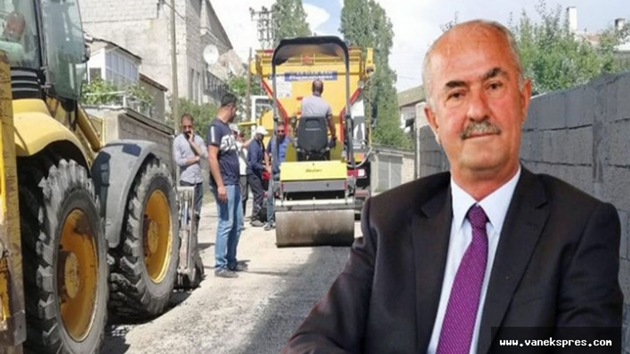 Başkan Akman: Bu sezon 5 bin ton asfalt kullandık