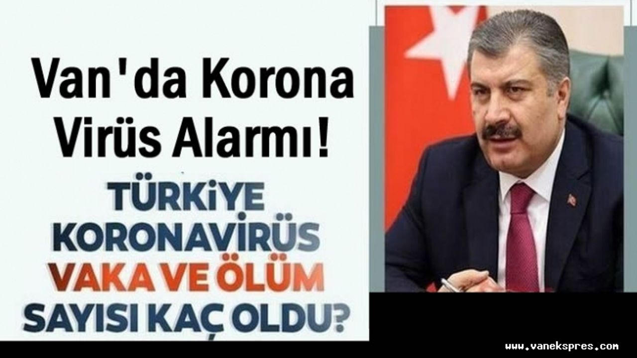 Van'da tehlike çanları çalıyor!  Bakan Açıkladı...
