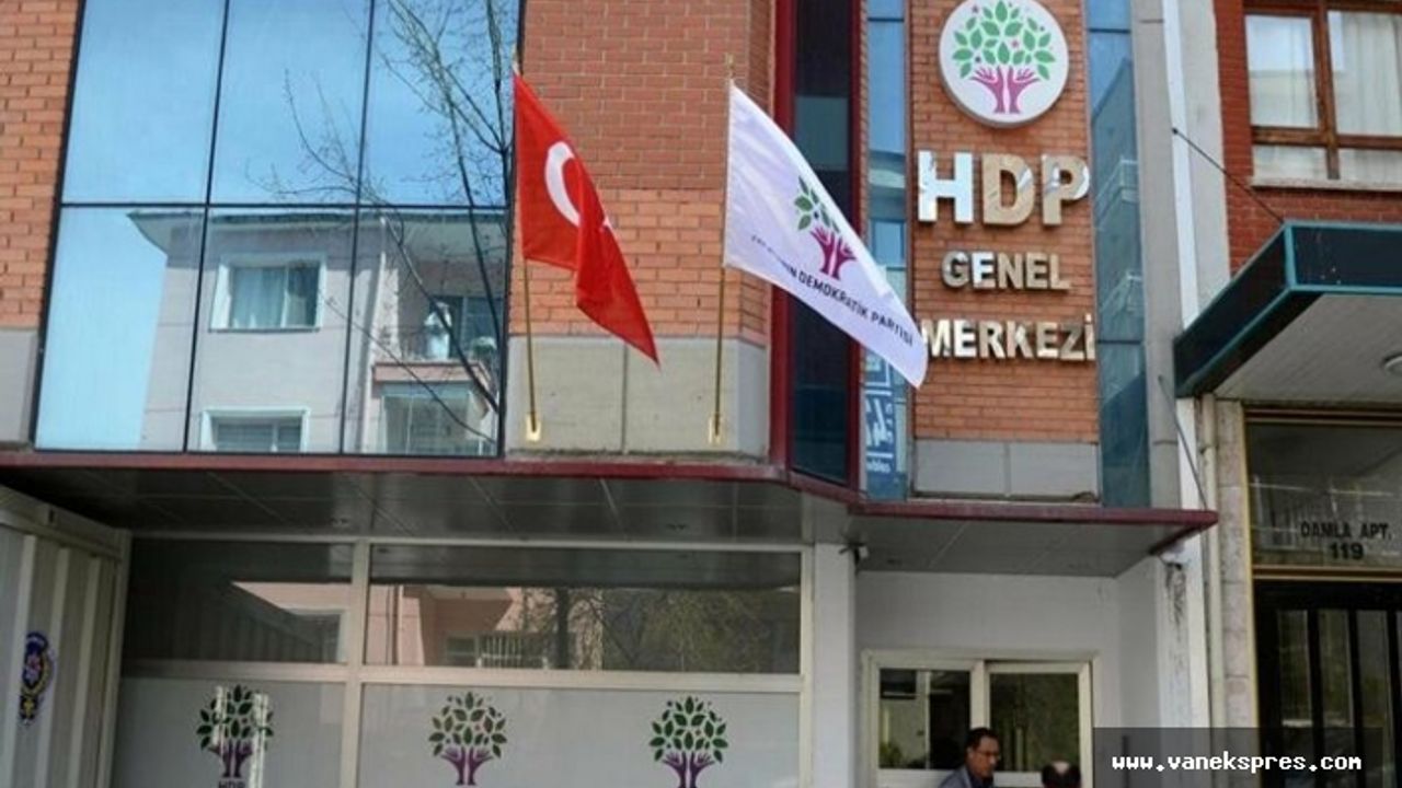 Van Milletvekili ve 6 HDP'li için Kobanê fezlekesi...