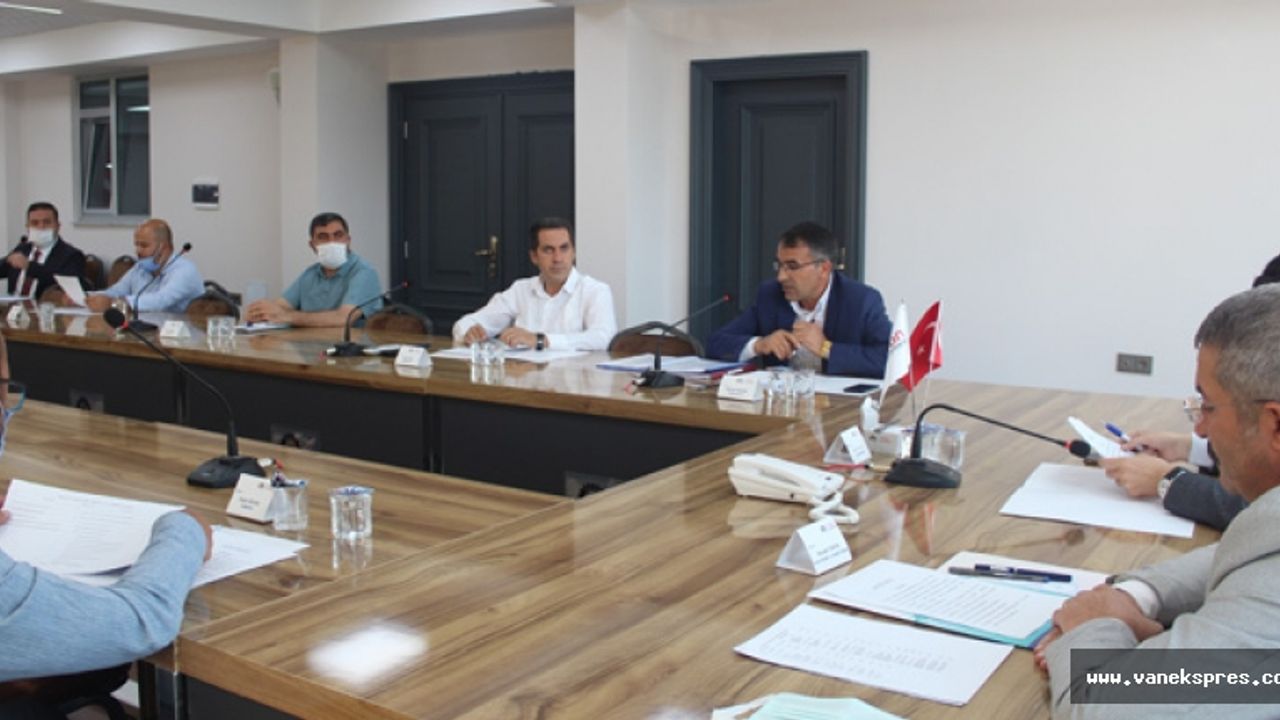 Van OSB'de Müteşebbis heyet toplantısı gerçekleşti