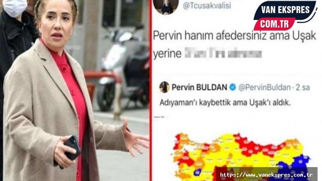 Uşak Valisi Kocabıyık’tan, ‘HDP’li Buldan’a küfürlü tweet’ açıklaması