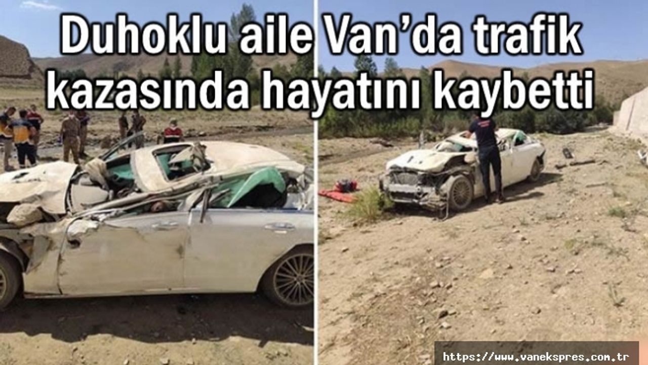 Van'da trafik kazası: 2 Ölü 1 Yaralı