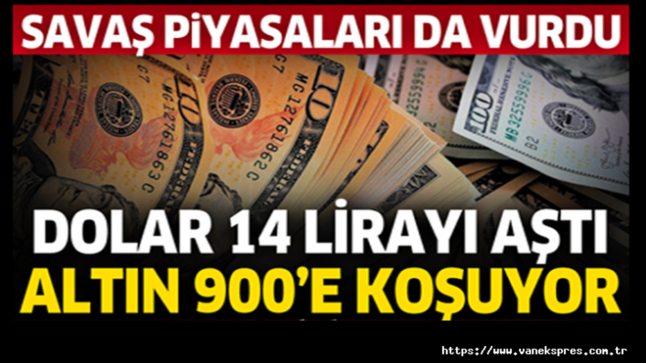 Savaş piyasaları da vurdu: Dolar ve altın uçuşa geçti