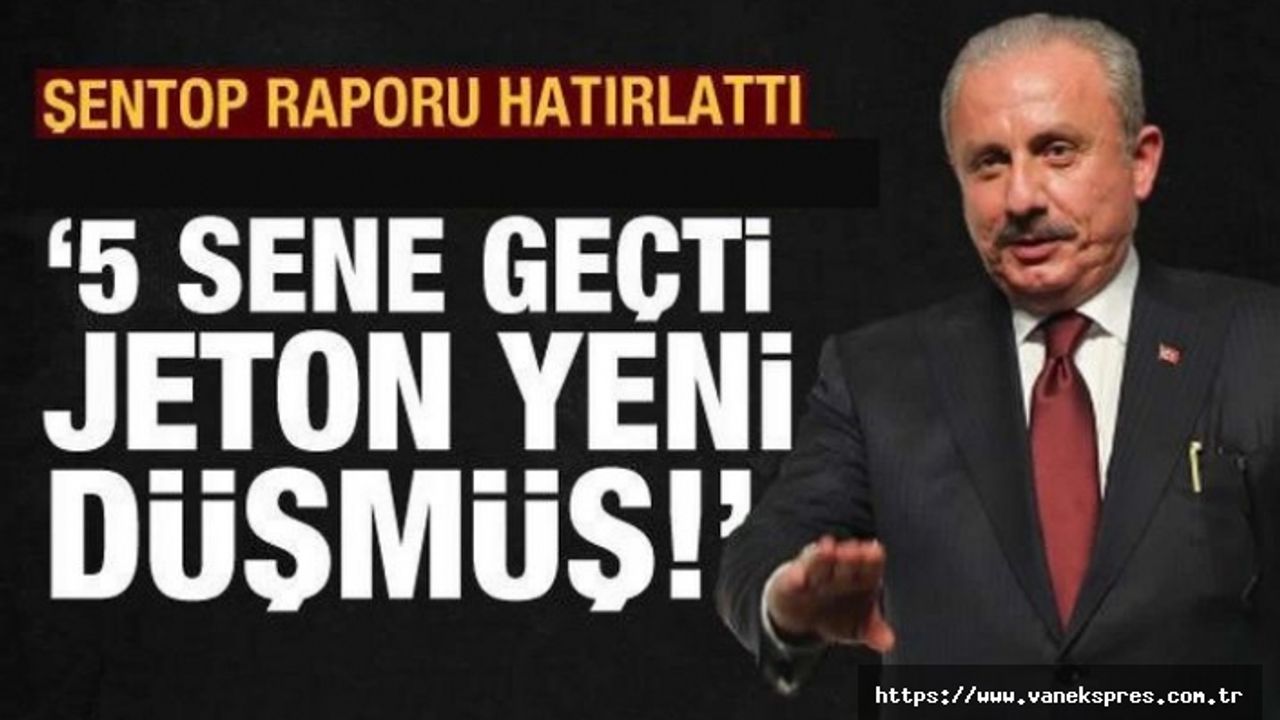 Şentop'tan Adaylık Açıklaması: Jeton Yeni Düşmüş
