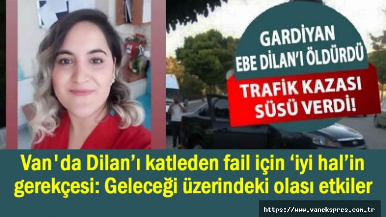 Van'da Dilan’ı katleden fail için ‘iyi hal’in gerekçesi: Geleceği üzerindeki olası etkiler