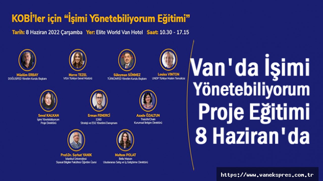 KOBİ’ler için İşimi Yönetebiliyorum Eğitimi’ne Davetlisiniz