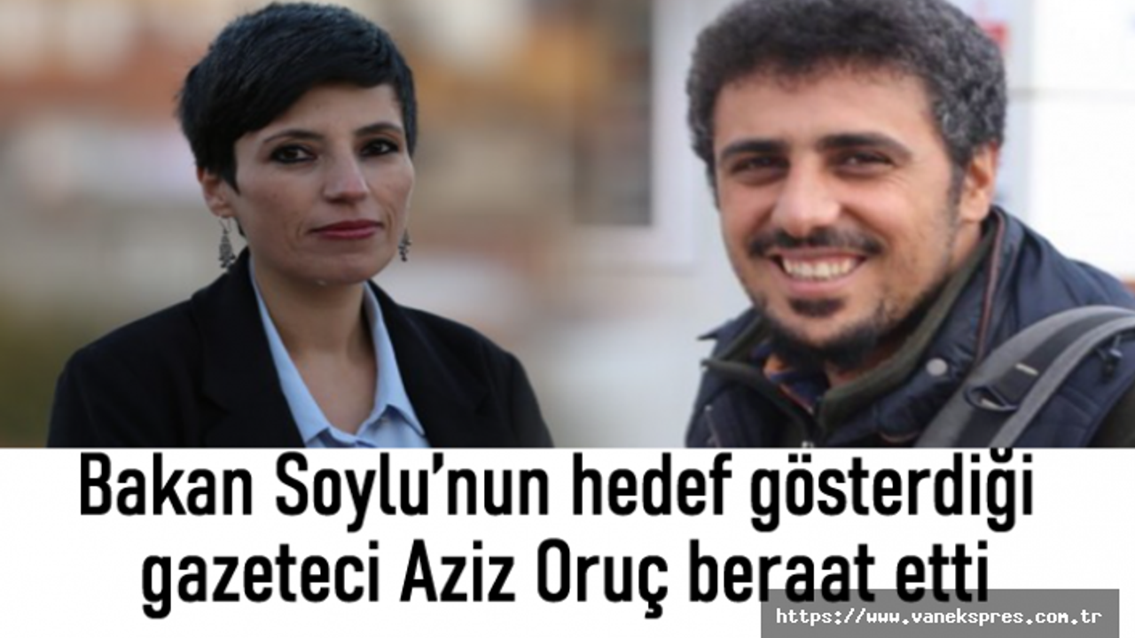 Bakanın hedef gösterdiği gazeteci beraat etti