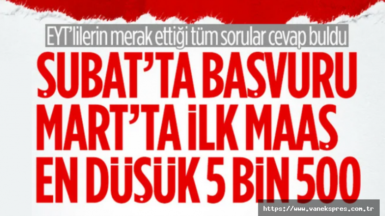EYT ile ilgili merak edilen sorular cevap buldu