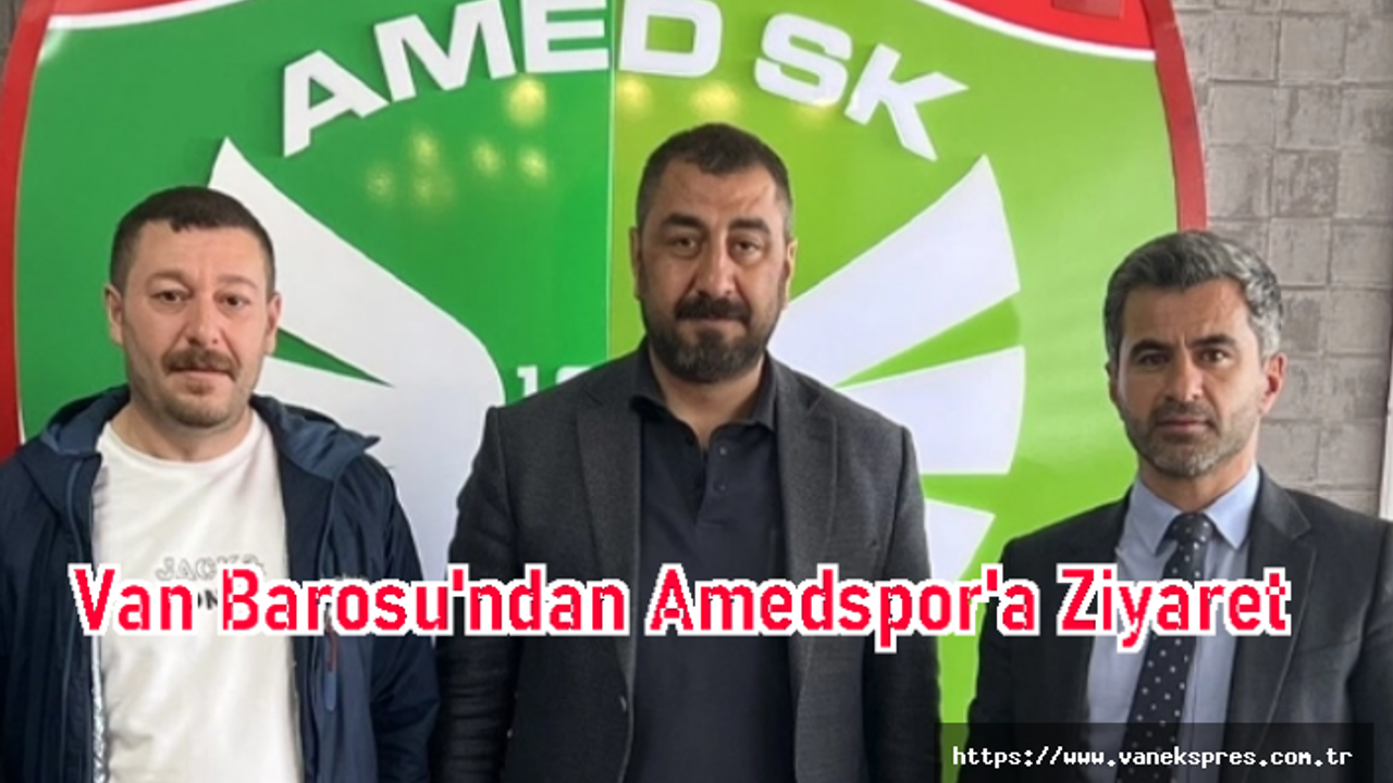 Van Barosu'ndan Amedspor'a Anlamlı Ziyaret