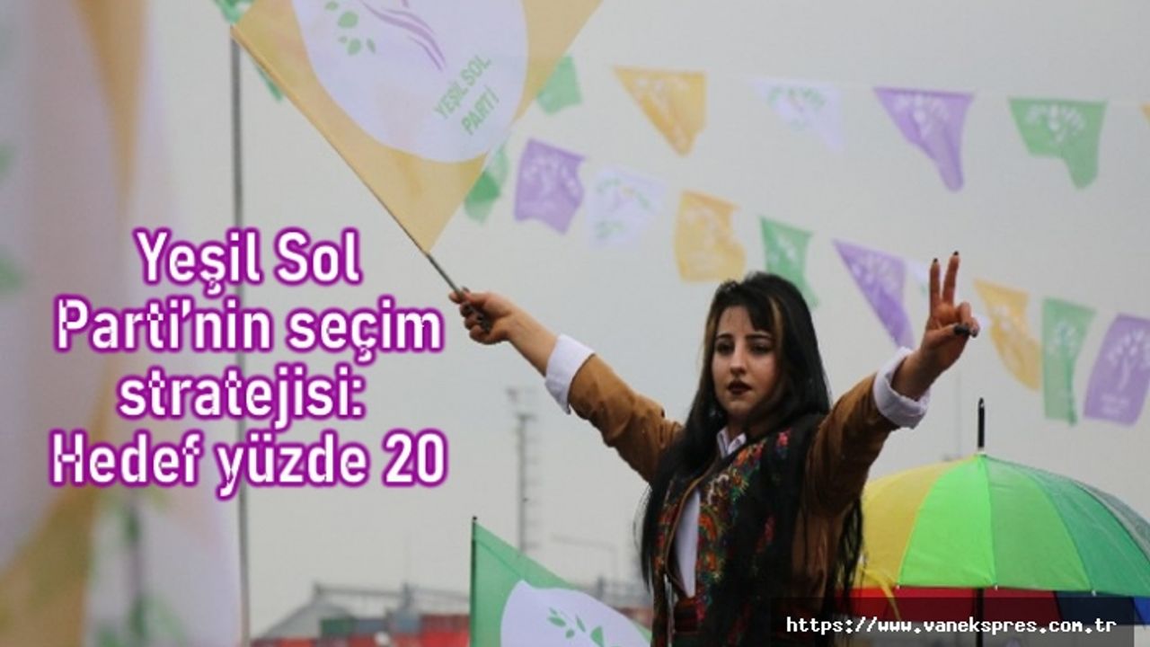 Yeşil Sol Parti'de Hedef yüzde 20