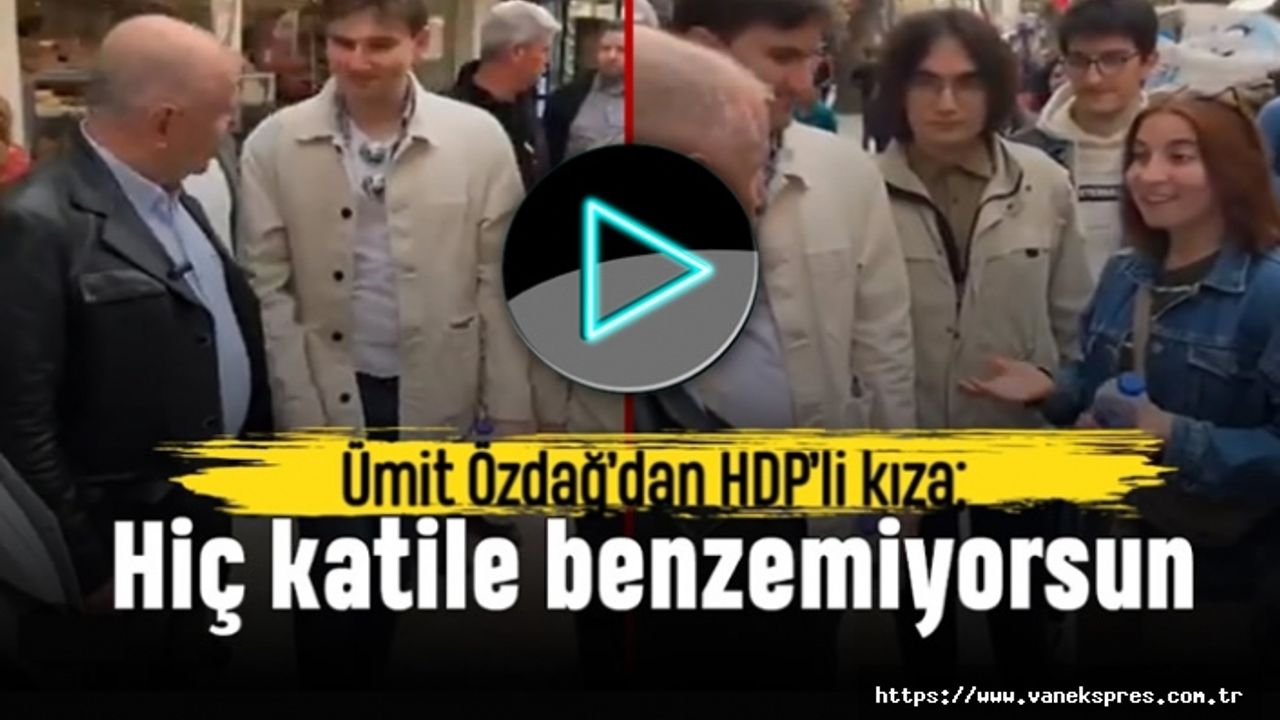 Özdağ’dan HDP’li seçmene nefret söylemi: Katile benzemiyorsun