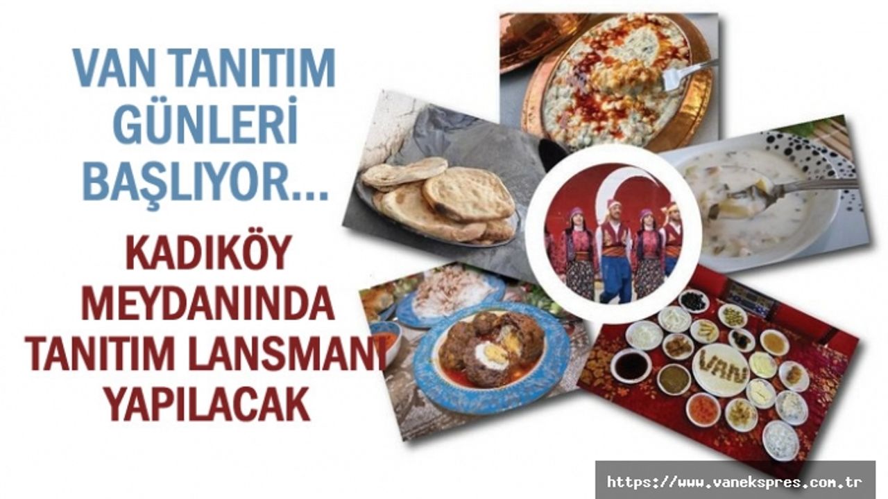 Van 2. Tanıtım Günleri Başlıyor