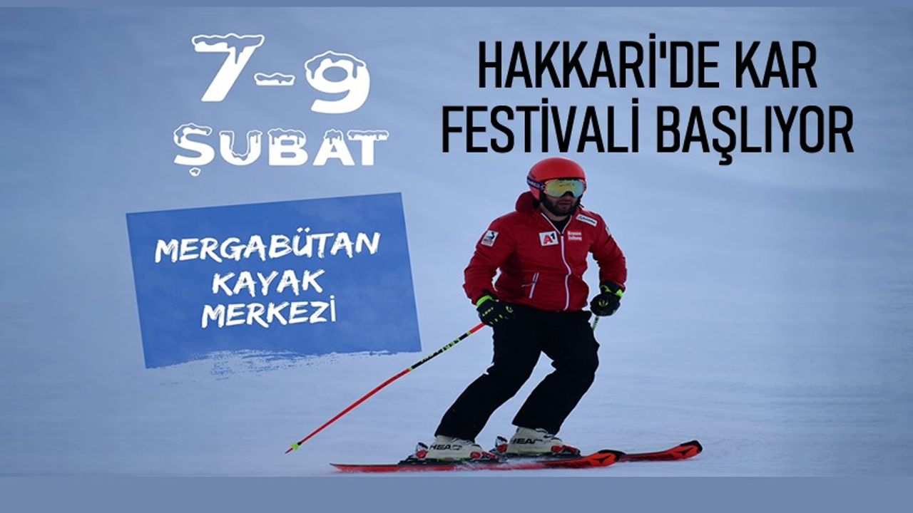 Hakkari'de Kar Festivali Başlıyor