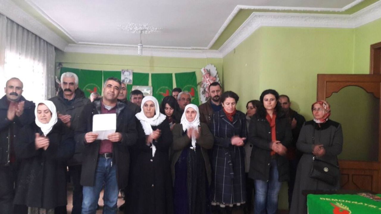 Van'da DTK ve HDP Efrîn saldırılarını protesto etti