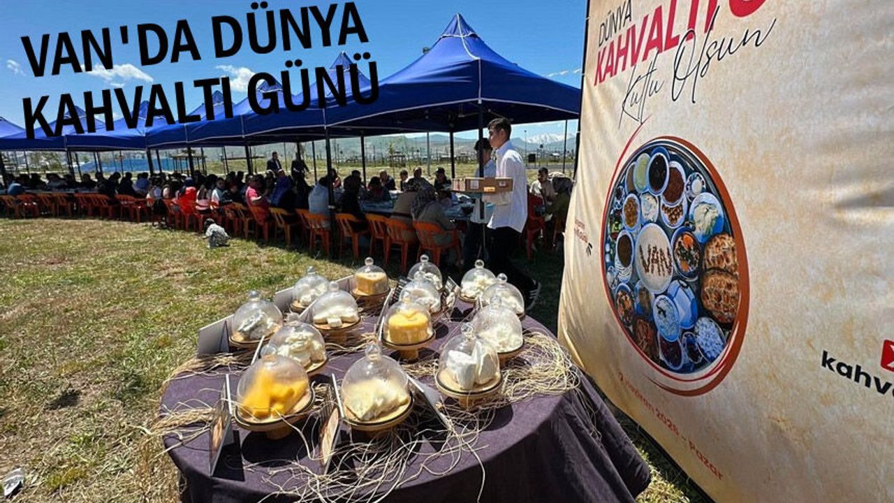 Van’da Dünya Kahvaltı Günü 7’nci kez kutlandı