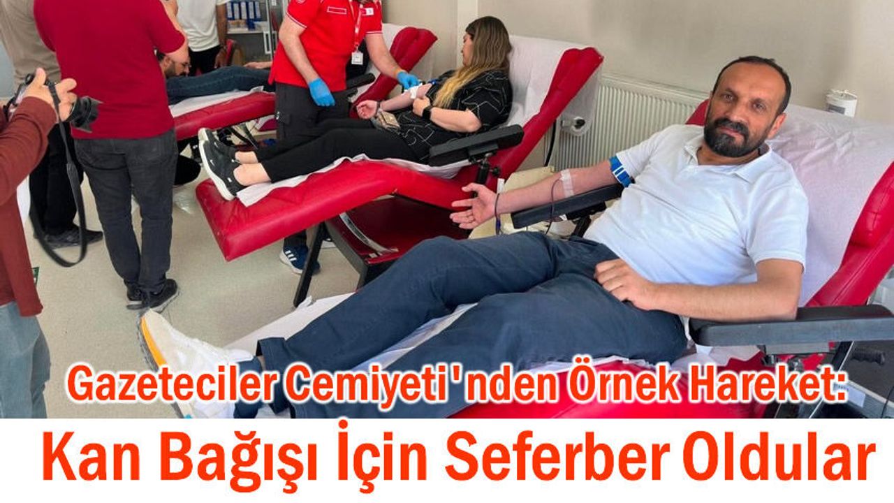 Vangölü Gazeteciler Cemiyeti'nden Örnek Hareket!