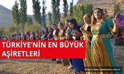 Türkiye'nin en büyük aşiretleri sıralaması!