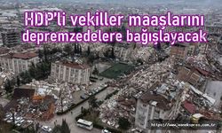 HDP’li vekiller maaşlarını depremzedelere bağışlayacak