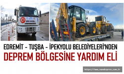 Van’daki Belediyelerden Deprem Bölgesine Yardım Eli