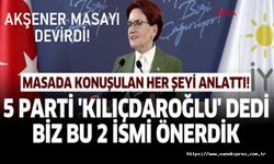 Meral Akşener 6'lı masadan ayrıldı: Noter masasında olmayacağız!