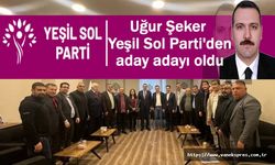 Vanlı Avukat Uğur Şeker Yeşil Sol Partisi'nden aday adayı oldu