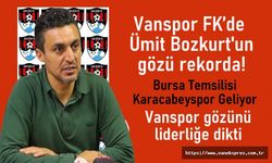 Vanspor FK’de Ümit Bozkurt'un gözü rekorda!
