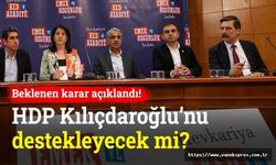 Emek ve Özgürlük İttifakı Kılıçdaroğlu’nu destekleyecek