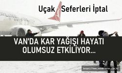 Van'da yoğun kar yağışı hayatı olumsuz etkiliyor