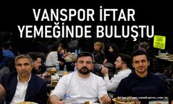 Vanspor Futbol Kulübü iftar yemeğinde bir araya geldi