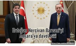 Erdoğan Nerçivan Barzani’yi Ankara’ya davet etti