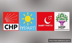CHP, İYİ Parti ve Yeşil Sol Parti’den Erdoğan’a protesto