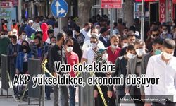 Van sokakları: AKP yükseldikçe, ekonomi düşüyor