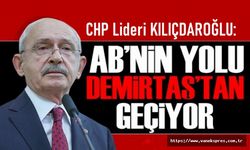CHP Lideri Kılıçdaroğlu: AB'nin yolu Demirtaş'tan geçiyor