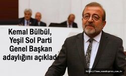 Kemal Bülbül, Yeşil Sol Parti Genel Başkan adaylığını açıkladı