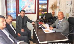 İpekyolu İlçe Başkanı Yavuz Kuşan, muhtarları ziyaret etti