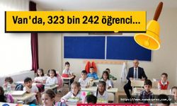 Van'da, 323 bin öğrenci ders başı yaptı