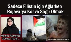Filistin için Ağlarken Rojava'ya Kör ve Sağır Olmak