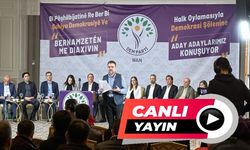 CANLI | DEM Parti Van Büyükşehir Belediyesi eş başkan aday adayları konuşuyor